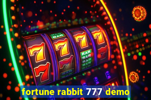 fortune rabbit 777 demo